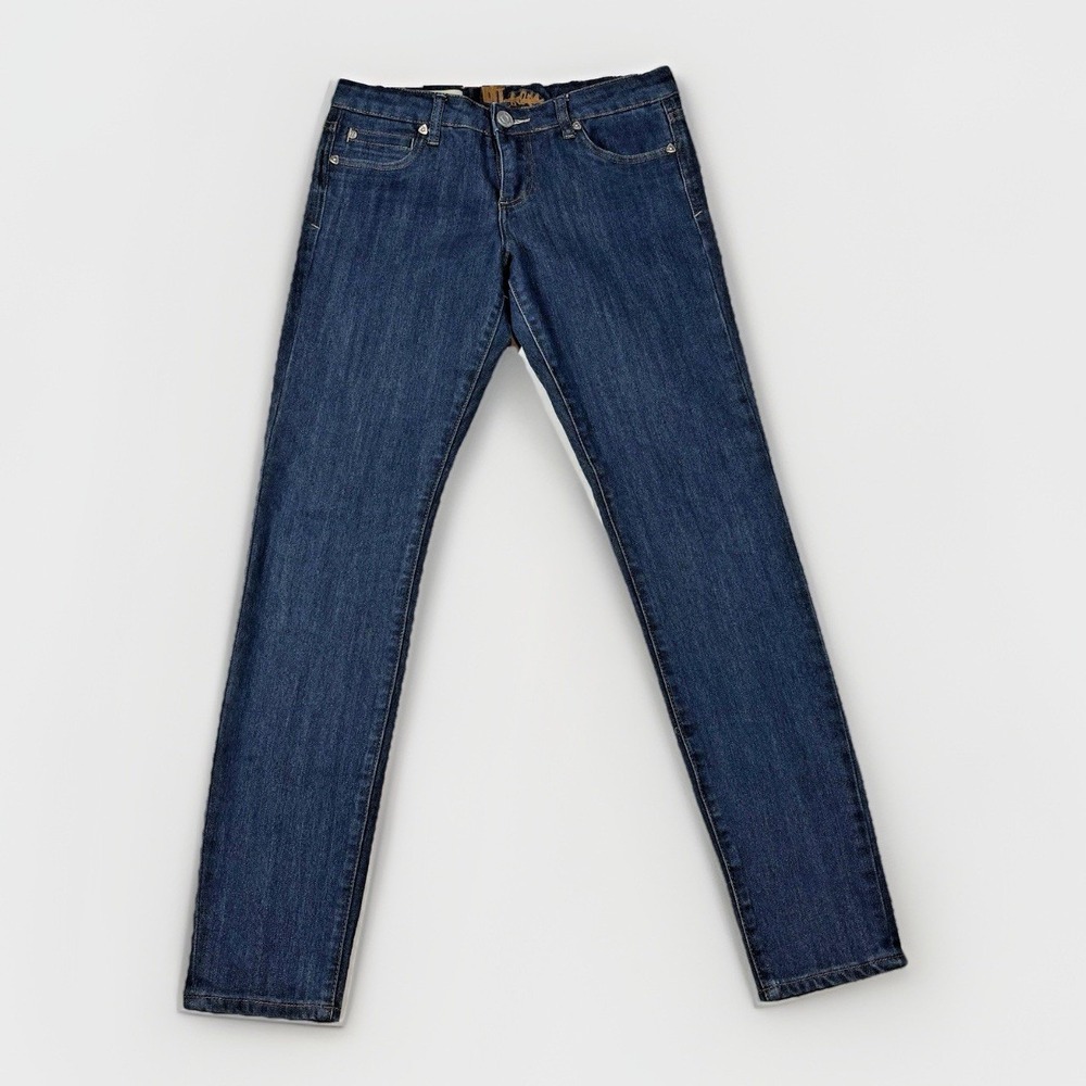 KUT from the Kloth Diana Skinny Jeans Womens 6 Blue Dark Wash Stretch Denim